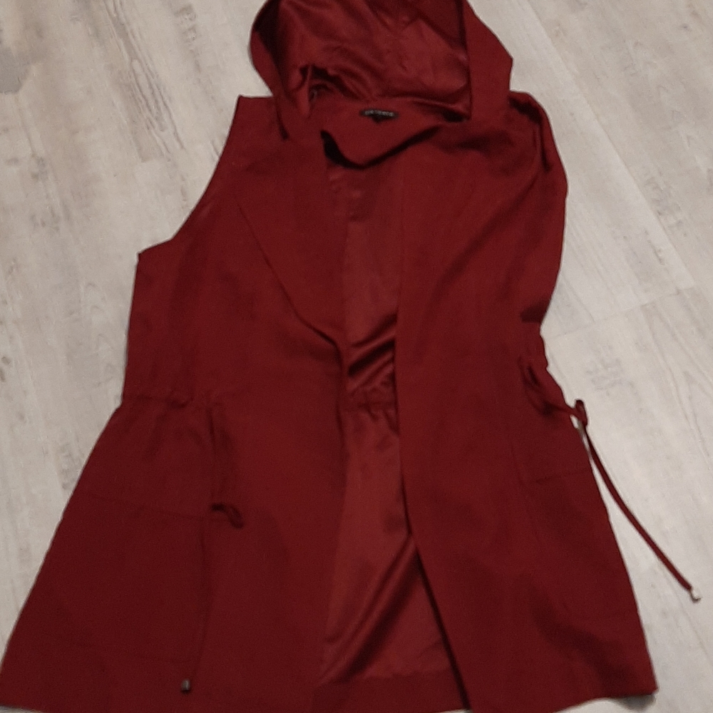 Suede like vest